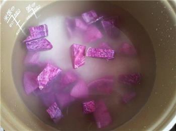 紫薯粥的做法图解3