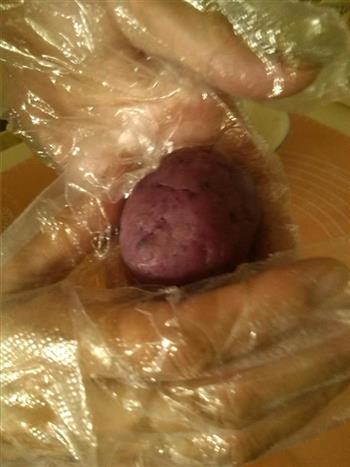 紫薯五仁月饼的做法步骤7