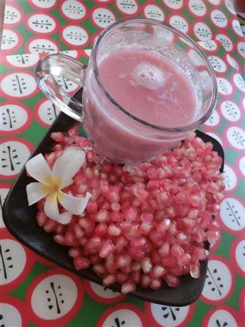 粉红水晶石榴汁的做法步骤6