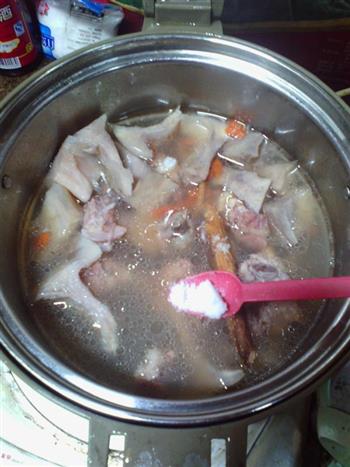 榴莲壳排骨汤的做法步骤9