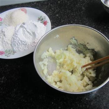 糯米土豆泥煎饼的做法步骤1