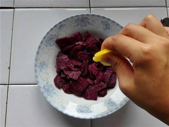 浪漫紫薯发糕的做法图解5