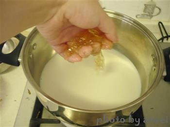 椰奶芒果布丁的做法步骤4