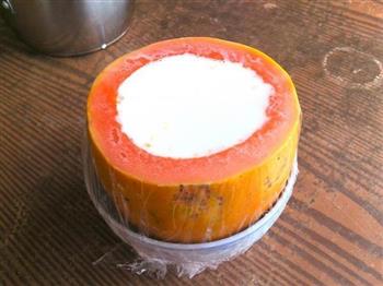 木瓜牛奶冻的做法步骤10