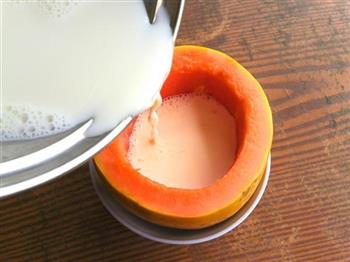 木瓜牛奶冻的做法步骤8