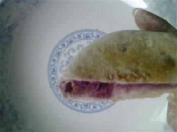 紫薯饼的做法步骤12