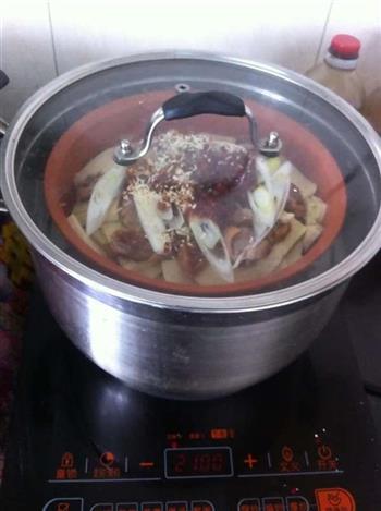 蚝油鸡翅蒸冻豆腐的做法步骤10