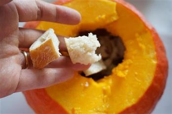 南瓜奶酪盅的做法步骤4