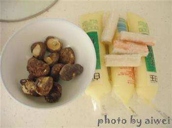 蚝油香菇玉子豆腐的做法图解1