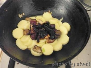 蚝油香菇玉子豆腐的做法步骤7