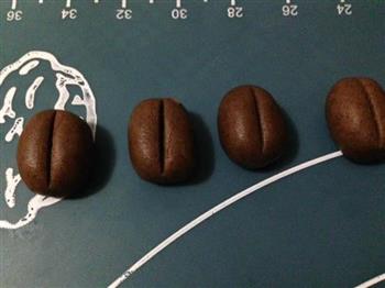 咖啡豆豆饼干的做法图解6