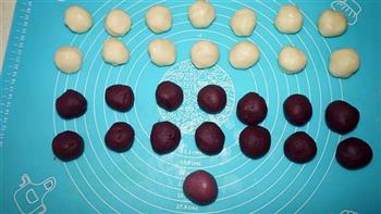 紫薯玫瑰冰皮月饼的做法图解9