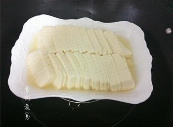 蚝油肉末蒸豆腐的做法步骤2