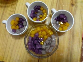 南瓜紫薯芋圆的做法步骤6
