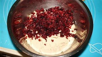 广式白豆沙蔓越莓月饼的做法步骤5