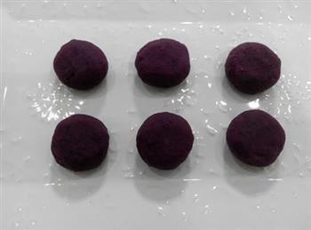 奶冻紫薯月饼的做法步骤8