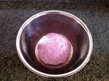 紫薯花样馒头的做法步骤4