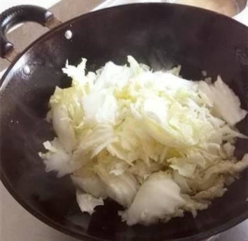 脂渣炖白菜豆腐的做法步骤4