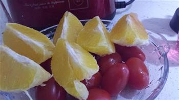 西红柿甜橙果汁的做法步骤2
