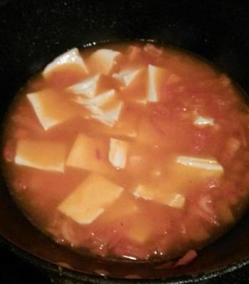 西红柿豆腐汤的做法步骤6