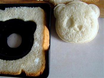 熊猫三明治的做法图解10