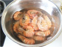 白灼虾蘸芥末沙拉汁的做法步骤6
