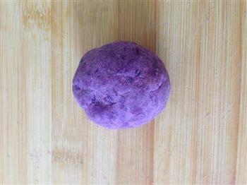 紫薯豆沙糕的做法步骤8