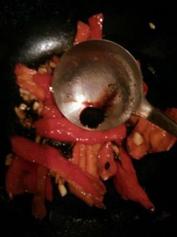 干煸豆鼓红椒的做法图解8