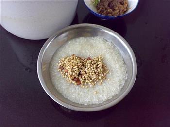 海参红豆荞麦饭的做法图解2