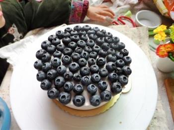 蓝莓慕斯蛋糕的做法图解14