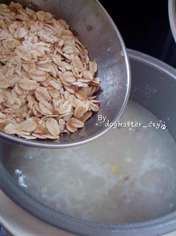 鸡茸玉米燕麦粥的做法步骤10