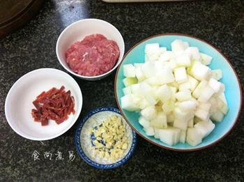 肉末炖冬瓜的做法步骤2