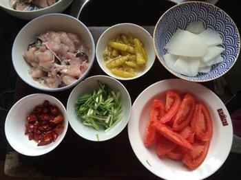 泡菜酸菜鱼的做法步骤1
