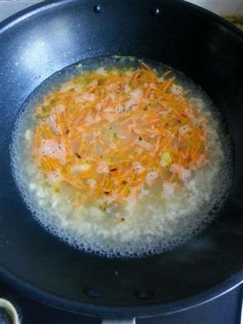 胡萝卜疙瘩汤的做法步骤8