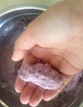 紫薯松糕的做法步骤7