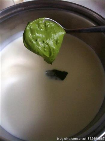 绿茶口味意式奶冻的做法步骤2
