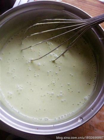 绿茶口味意式奶冻的做法步骤6