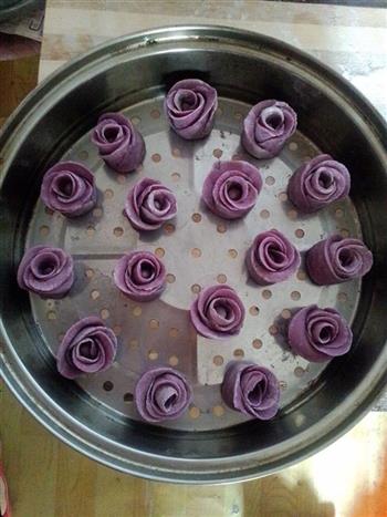 紫薯玫瑰花的做法步骤7