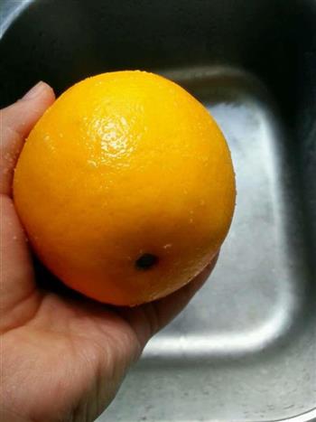 橙香双色玛德琳的做法步骤2