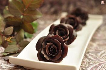巧克力玫瑰花的做法图解15