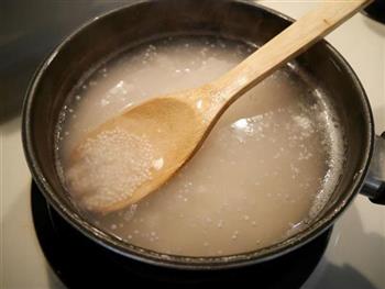 椰香紫薯牛奶西米露的做法步骤3