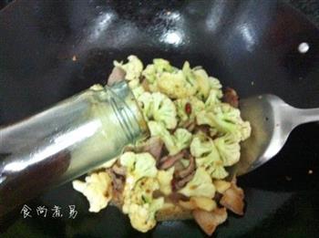 干椒花菜炒肉片的做法步骤10