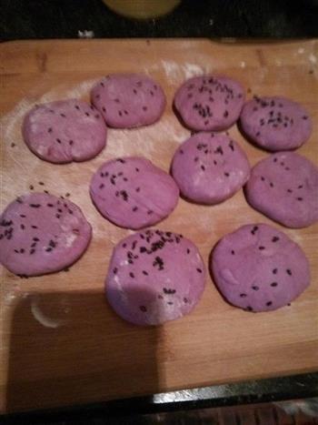 紫薯饼的做法步骤7