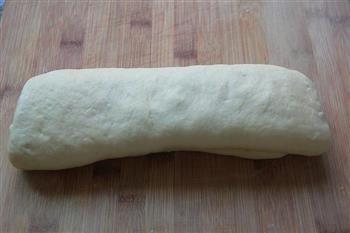 芝麻蜜豆面包的做法步骤7