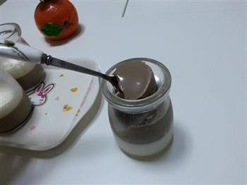 巧克力牛奶布丁的做法步骤11