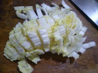 紫洋葱土豆炒白菜芯的做法步骤4