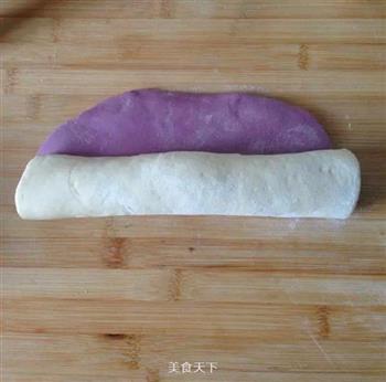 紫薯蝴蝶卷的做法图解10