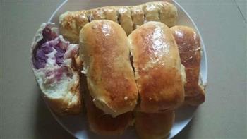 紫薯燕麦面包的做法图解13