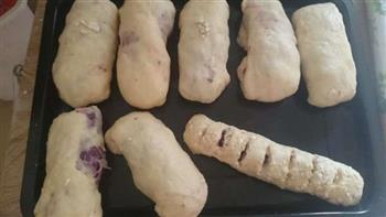 紫薯燕麦面包的做法图解9