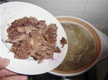 牛肉粉丝汤的做法步骤7